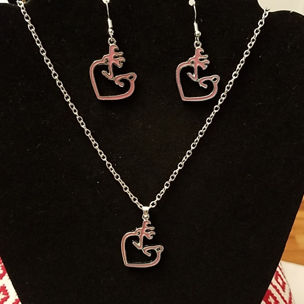 Necklace and Earrings